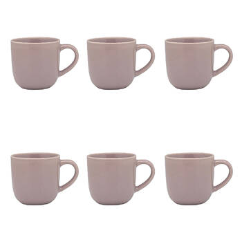 6PK Ecology Element Stoneware Mug Tableware 360ml - Lilac