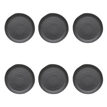 6PK Ecology Ottawa Stoneware Dinner Plate Tableware 27.5cm - Stone