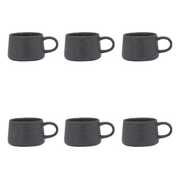 6PK Ecology Ottawa Stoneware Mug Tableware 365ml - Stone