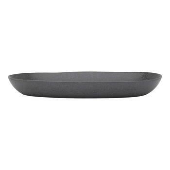 Ecology Ottawa Stoneware Shallow Oval Bowl Tableware 36x21cm - Stone