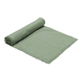 Ecology 100% Cotton Fray Dining Table Runner Cloth 35 x 180cm Midday