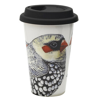 Ecology Paradiso 240ml Travel Drinking Mug - Firetail