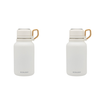 2PK Ecology Stainless Steel Esse Water Drinking Bottle 1L/22.5cm Stone