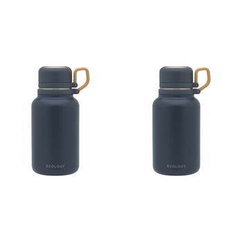 2PK Ecology Stainless Steel Esse Water Drinking Bottle 1L Steel