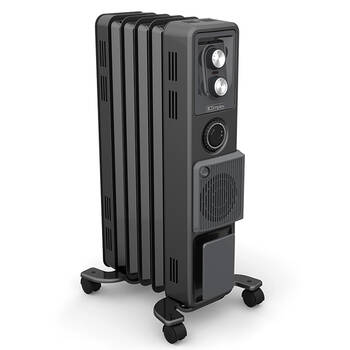 Dimplex 1.5kW Oil Free Column Heater w/ Timer & Turbo Fan - Black