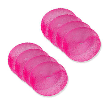 8PK Smooshos Super Squeeze Doughnut Gid Soft Multi-Coloured Squishy Toy Assorted