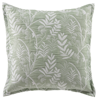 Bianca Eden 65x65cm  European Pillowcase Cover Rectangle Sage