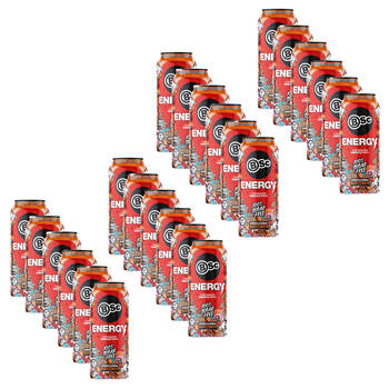 2x 12PK BSc Pre-Workout Energy Drink Can Sugar Free 500ml Orange Fizz