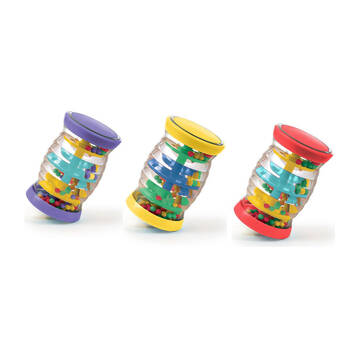 3PK Edushape My First Rainstick Musical Sensory Toy Assorted Baby 3m+ 7.6cm