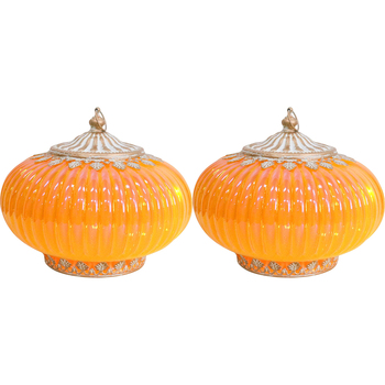2PK LVD Lantern LED Bulce Decorative Lighting 14.5cm Home Decor