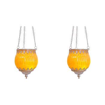 2PK LVD Lantern LED Classic Decorative Hanging Lighting 15cm Home Decor