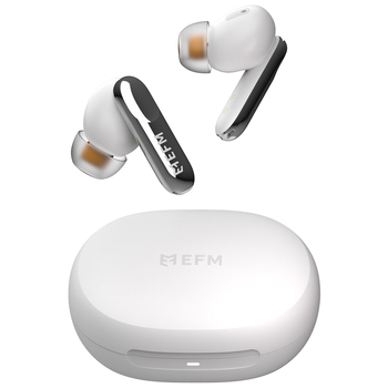 EFM Chicago TWS In-Ear Wireless Earbuds/Earphones White