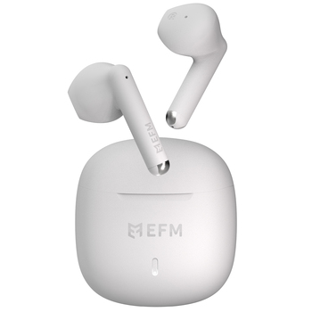 EFM Kansas TWS In-Ear Wireless Earbuds/Earphones - White