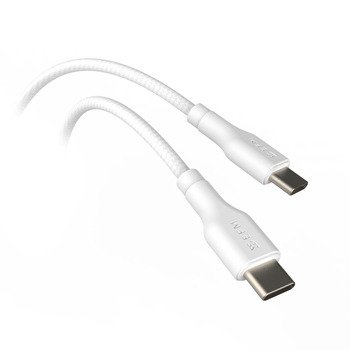 EFM 2m USB-C to USB-C Charge/Data Sync Cable - White