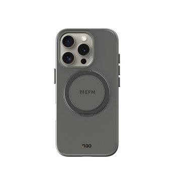 EFM Alta D3O Bio Case For Apple iPhone 16 Pro Max - Titanium Grey