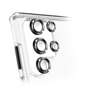 EFM Camera Lens Smartphone Screen Armour For Samsung Galaxy S23 Ultra Carbon