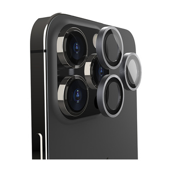 EFM Camera Lens Armour For Apple iPhone 14 Pro - Carbon
