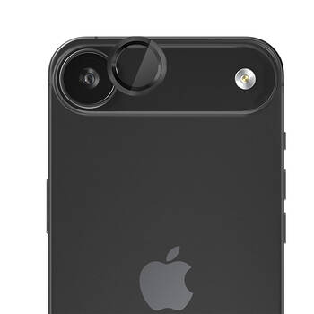 EFM Aluminium/Glass Camera Lens Protector For iPhone 17 Air 6.5in Carbon