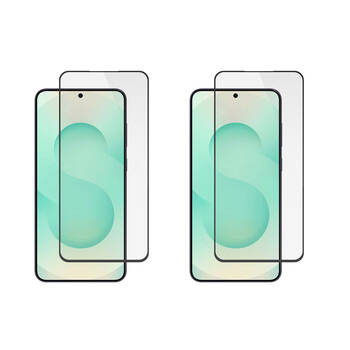 2PK EFM TT Sapphire Glass Screen Protector for Samsung Galaxy S25 FE 5G Clear