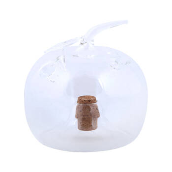 Esschert Design Glass Fruit Fly Trap Insect Catcher White