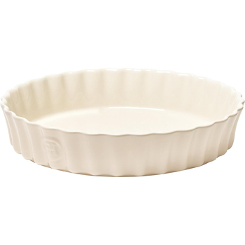 Emile Henry 24cm Ceramic Deep Tart Baking Dish Clay