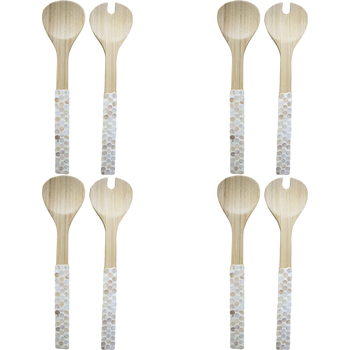 4x 2pc LVD Servers Natural Home Kitchen Serveware/Tableware