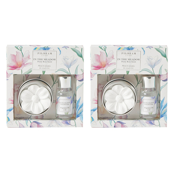 4pc Pilbeam Living In The Meadow Scented Disc Gift Set