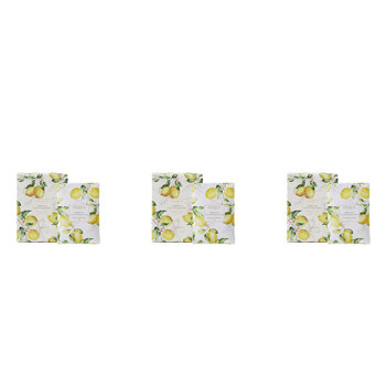 3PK 4pc Pilbeam Living Limetta Scented Mini Sachets Set - Lemon & Grapefruit
