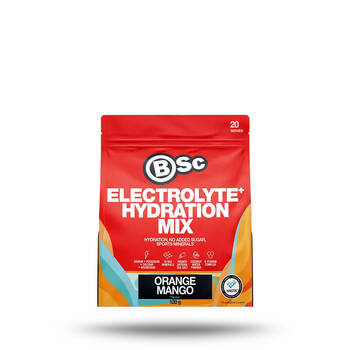 BSc Electrolyte+ Hydration Drink Mix Intra Workout 20 Serves 120g Orange Mango