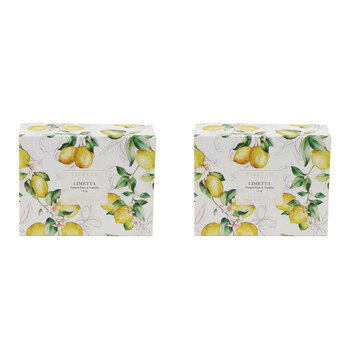 2PK 2pc Pilbeam Living Limetta Scented Soap Set - French Pear & Vanilla