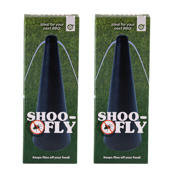 2PK Living Today Outdoor Electric Bug Repellent Shoo-Fly