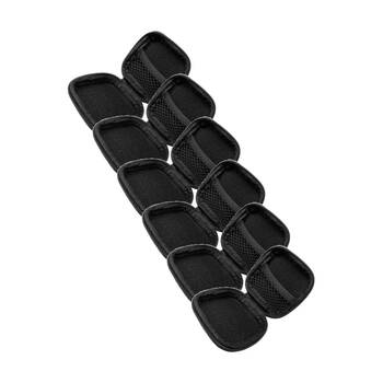 6PK TGear Wired Earbuds/Earphones Hardshell Travel Case/Organiser Assorted