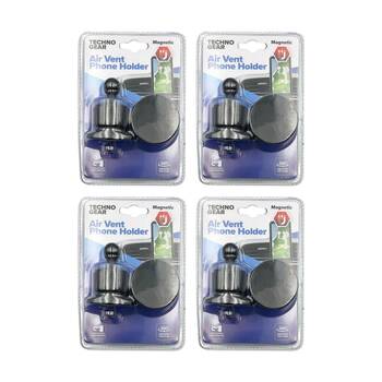 4PK TGear Universal Car Air Vent Magnetic Phone Holder 360 Degree Rotation