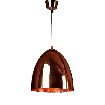 Belle Egg Brass Ceiling Pendant Light 30cm - Copper