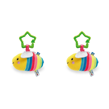 2PK ELC Blossom Farm Breezy Bee Jiggler Toy 0m+