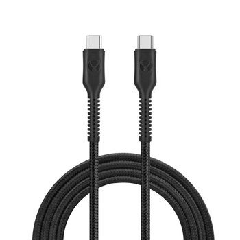 Bonelk Long-Life Easy Grip 3m Male USB-C Cable 100W - Black