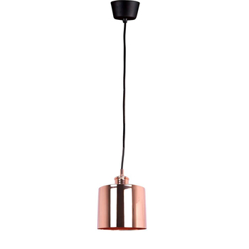 Belle Portofino Brass Ceiling Pendant Light Small 18cm - Shiny Copper