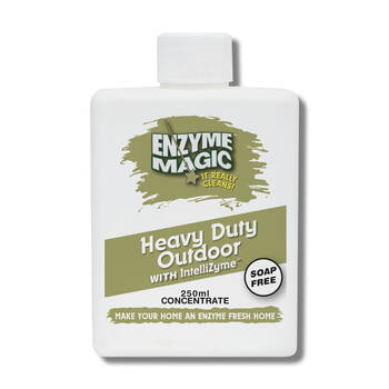 Enzyme Magic Heavy Duty Outdoor Concrete Cleaner 250ml Concentrate Makes 5L 