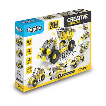 Engino Creative Builder Vehicle 20 Models Kids Toy 6y+