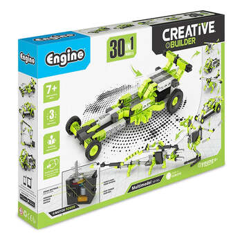 Engino  Creative Builder Motorised 30 Models Kids Toy 7y+