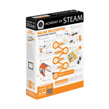 Engino Academy Of Steam Helicopter Model Kids Building Toy Kit 3y+