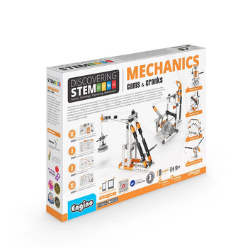 Engino Discovering STEM Cams & Cranks Building Toy Kit 9y+