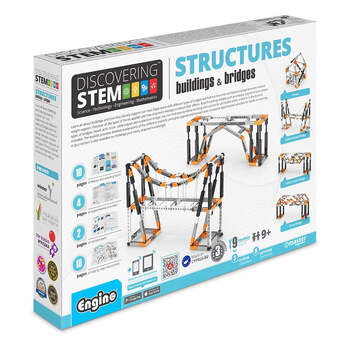 Engino Discovering STEM Structures Kids Learning Toy 8y+