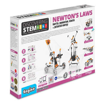 Engino Discovering STEM Newton's Laws Kids Learning Toy 8y+