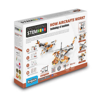 Engino Discovering STEM How Aircrafts Work Technology of Machines Toy 8y+