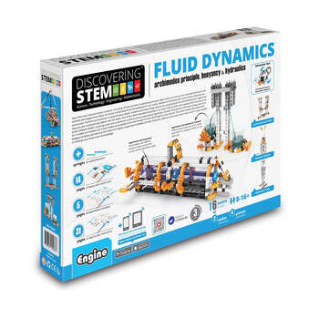 Engino Discovering STEM Fluid Dynamics Kids Learning Toy 8y+