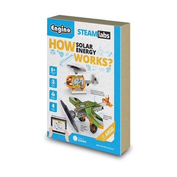 Engino STEAM Labs How Solar Energy Works Kids Learning Toy 8y+
