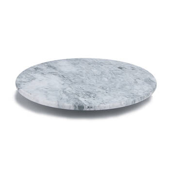 NF Living Lazy Serving Susan Platter 31 Marbled Natural Marble