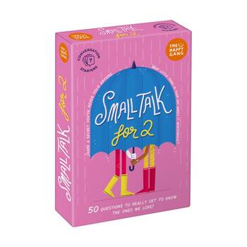 50pc The Happy Gang Small Talk For 2 Conversation Starter Card Game 14Y+