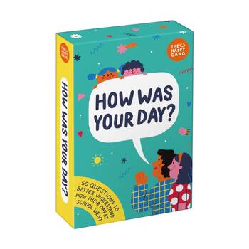 50pc The Happy Gang How Was Your Day Childrens Question Cards 6Y+